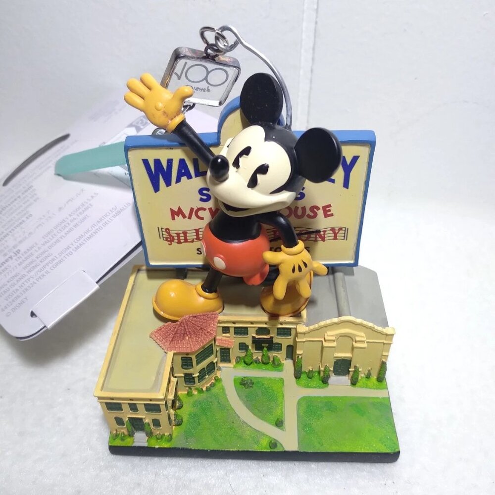 Disney Parks Disney 100 Mickey Mouse Hyperion Studios Sketchbook Ornament NEW